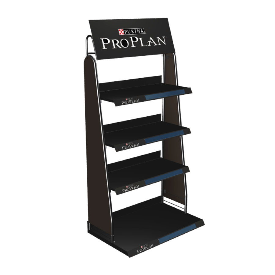 POS Corrugated Table Top Tiered Display Stand Factory