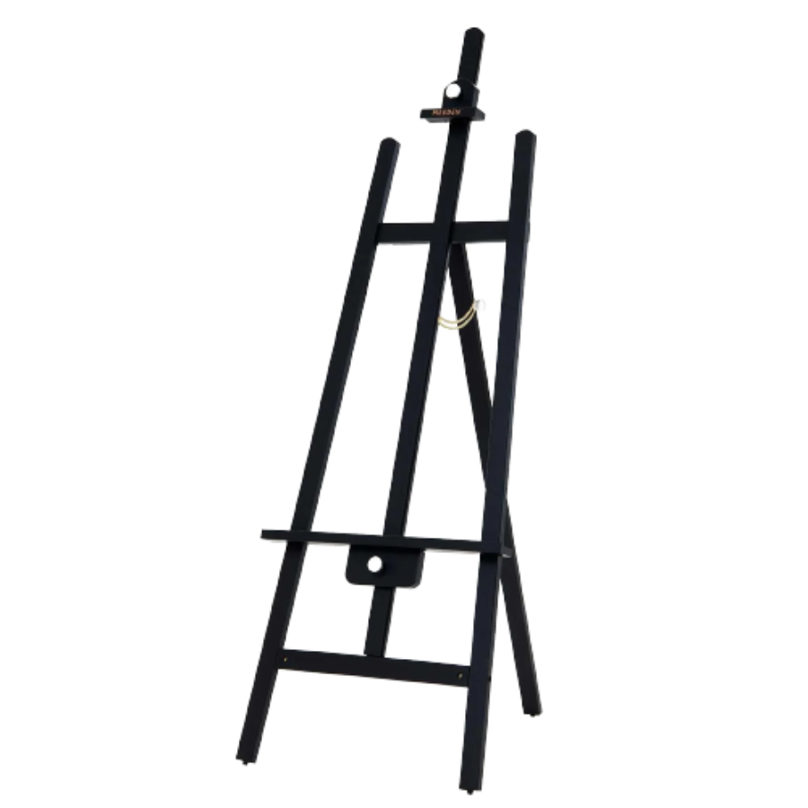 Black easel stand