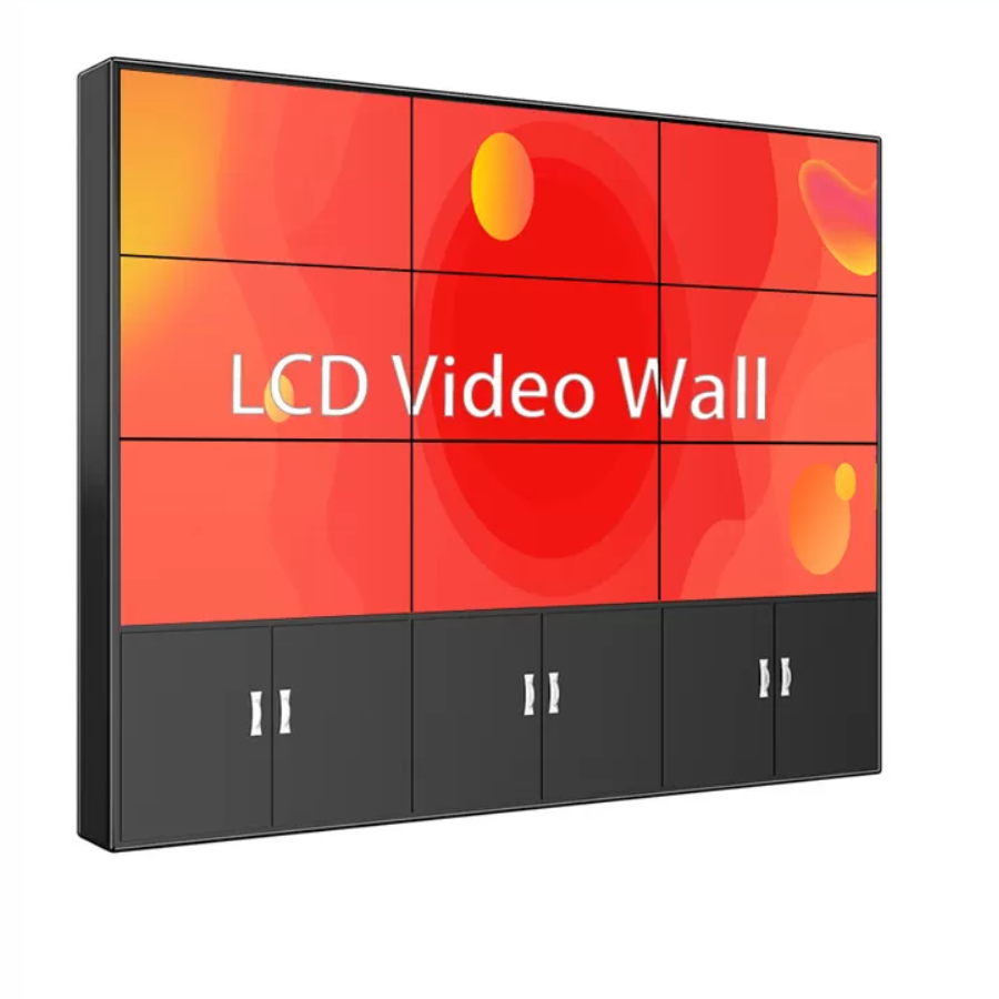 commercial vertical video wall