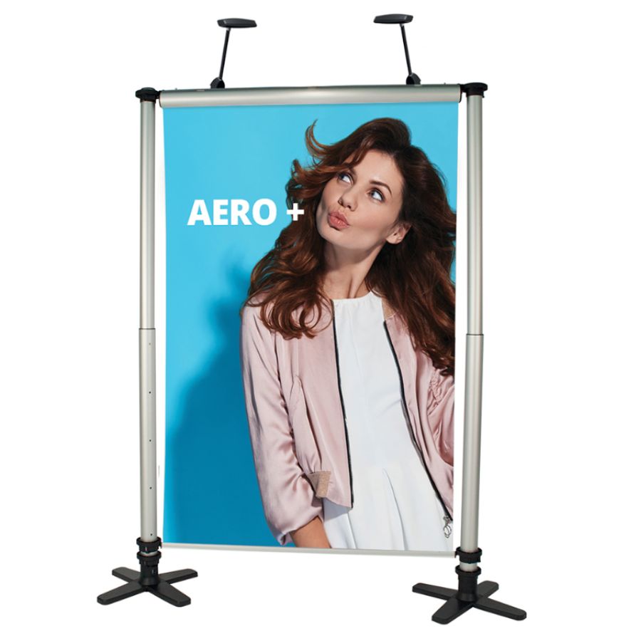 graphic banner stand