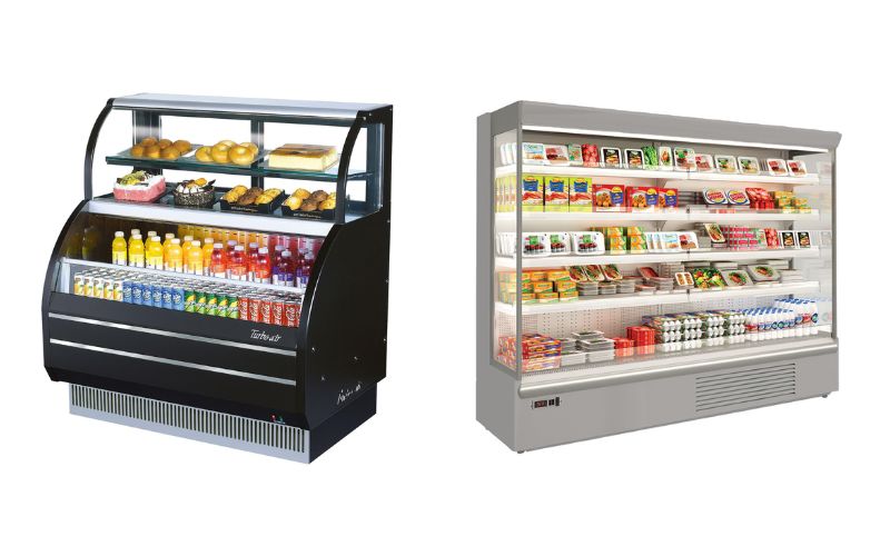 Multi-deck display fridges