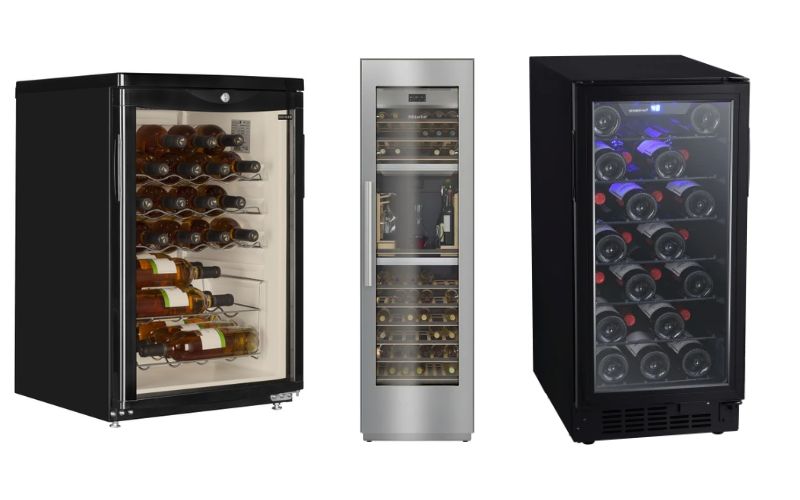 Wine display fridges