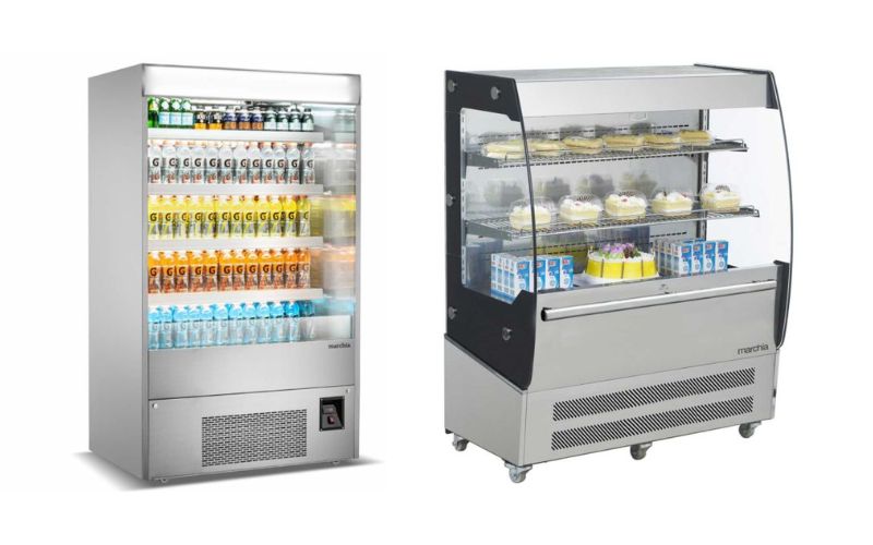 Grab-and-Go display fridges