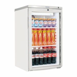 Single door under-counter display fridge