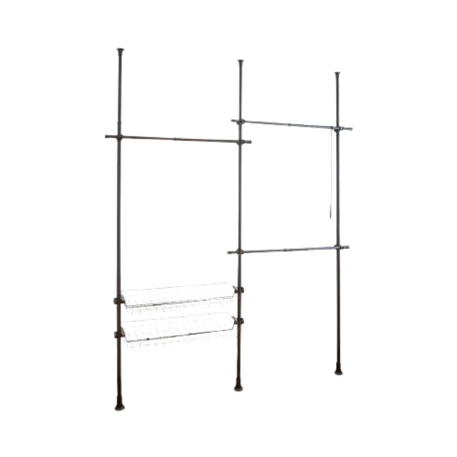 double clothes stand